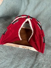 Bratz Red Corduroy  Brown Fleece Collapsible Doll Stuffed Animal Toy Camping Te