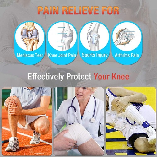 Electric Heating Massager Vibration Knee Joint Pad Brace Leg Therapy Pain Relief - Picture 8 of 13