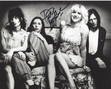 PATTY SCHEMEL DRUMMER OF HOLE SIGNED AUTHENTIC 8X10 PHOTO COA KURT COBAIN PROOF