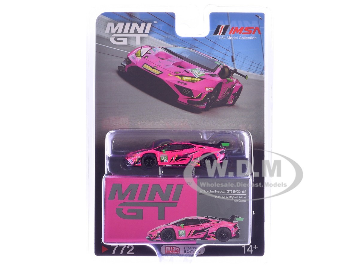 LAMBORGHINI HURACAN GT3 EVO2 #83 24H OF DAYTONA 2023 1/64 BY