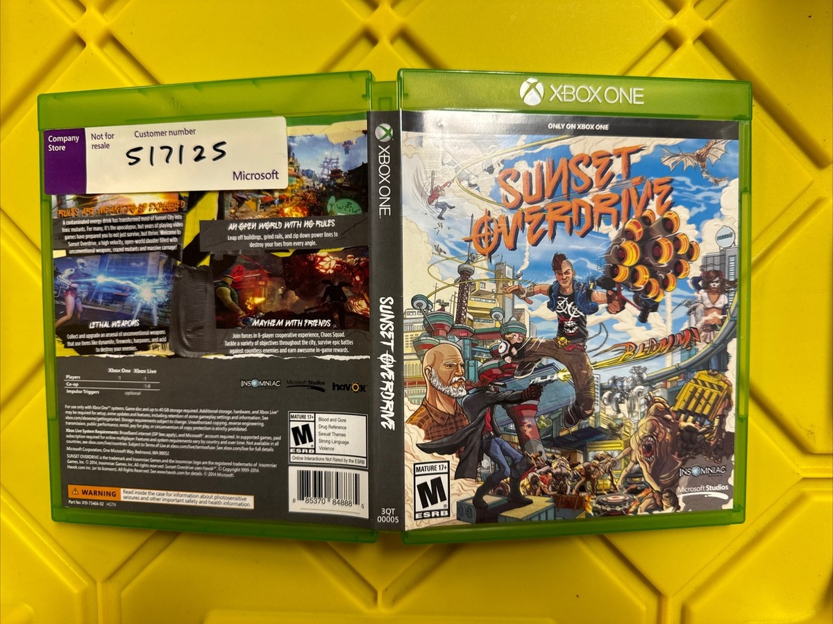 Sunset Overdrive Weapons Xbox One Sunset Overdrive'a Yeni Bir