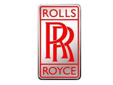Rolls Royce Chrome Red Radiator Big Rr Logo Emblem Badge Vintage Classic Car