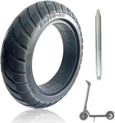 60/70-6.5 Scooter Solid Tire, 10x2.5 Electric Wheels, 10 Inch... 