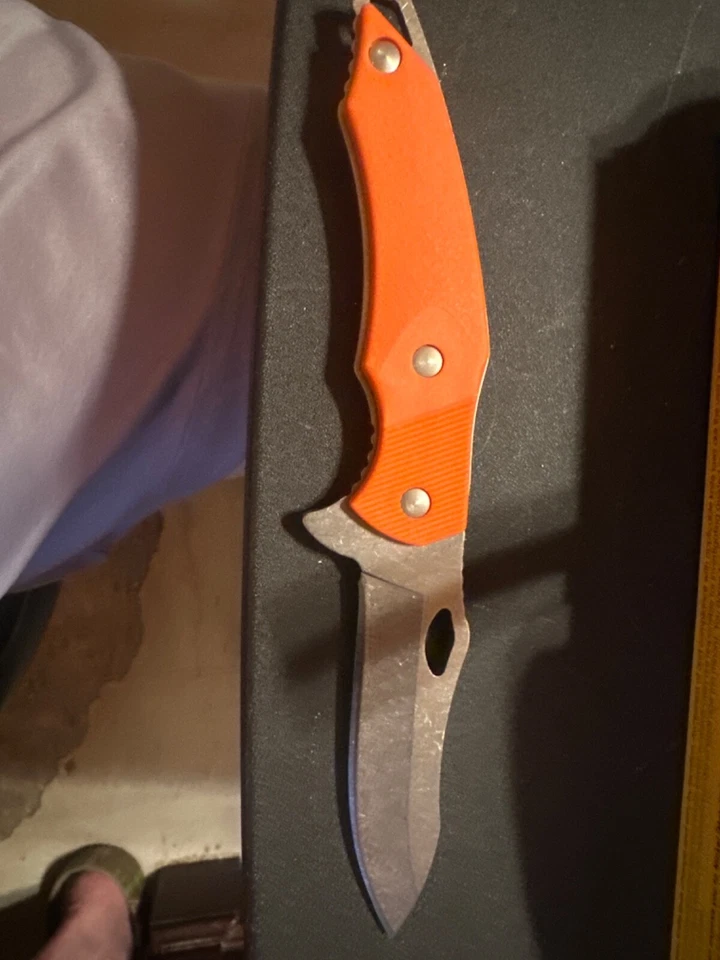 Buck 857 El Morro Mango Naranja, Hoja Lavada a Piedra Foto 2 de 4
