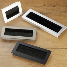 SOTECH Passacavo TONDO Alluminio Passacavo Scarico Cavo Guarnizione Spazzola