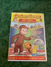 Curious George robot monkey and more great  gadgets    DVD tested~ SHELF209