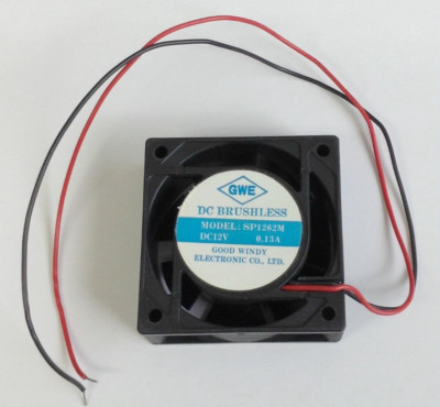 DC BRUSHLESS 60mm 12V DC Brushless Fan Cooling Motor & Case Assembly SP1262M