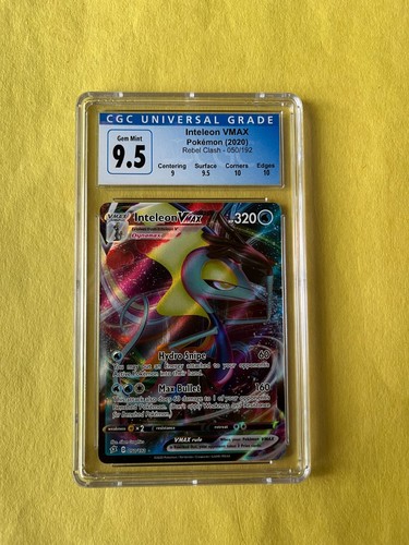 Inteleon VMAX graded CGC 9.5 for sale on eBay