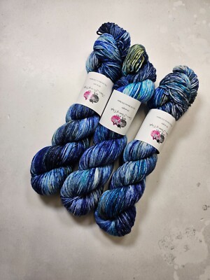 SW Merino/ Nylon Garn, DK Gewicht, 100 g, NORTHERN SKIES