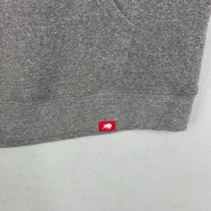 Толстовка с капюшоном мужская Indiana Pacers очень большая серая баскетбольная NBA Indianapolis Sports - Изображение 4 из 4