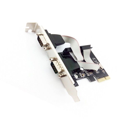 PCI-E Serial Port Card 9 Pin Card RS232 Adapter Card COM To PCIE Express Card - 第 1/6 張圖片