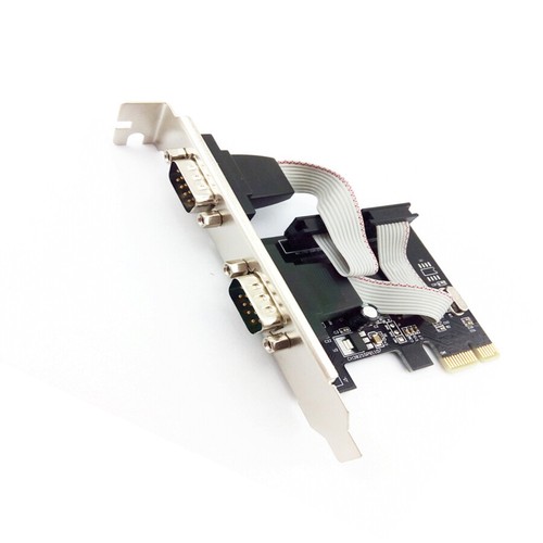 PCI-E serial port Card 9 pin card RS232 Adapter card COM to PCIE express card - Afbeelding 1 van 1