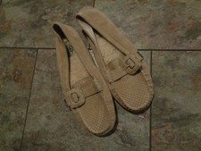 UGG AUSTRALIA Thelma 5694 SUEDE SHEEPSKIN DRIVING LOAFERS WOMEN'S SHOE SIZE 10