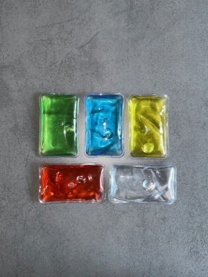 Taschenwärmer Handwärmer Wärmekissen 2er Set / wiederverwendbar 