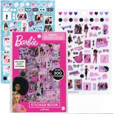 Barbie Sticker Book by Innovative Designs Mattel 300+