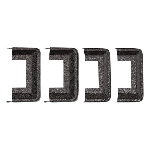 Handrails for Outdoor Carbon Steel Staircase Handrail 3-Step Handrail Dark Brown - Picture 15 of 16