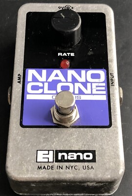Electro Harmonix Nano Clone Chorus Pedal Vc2