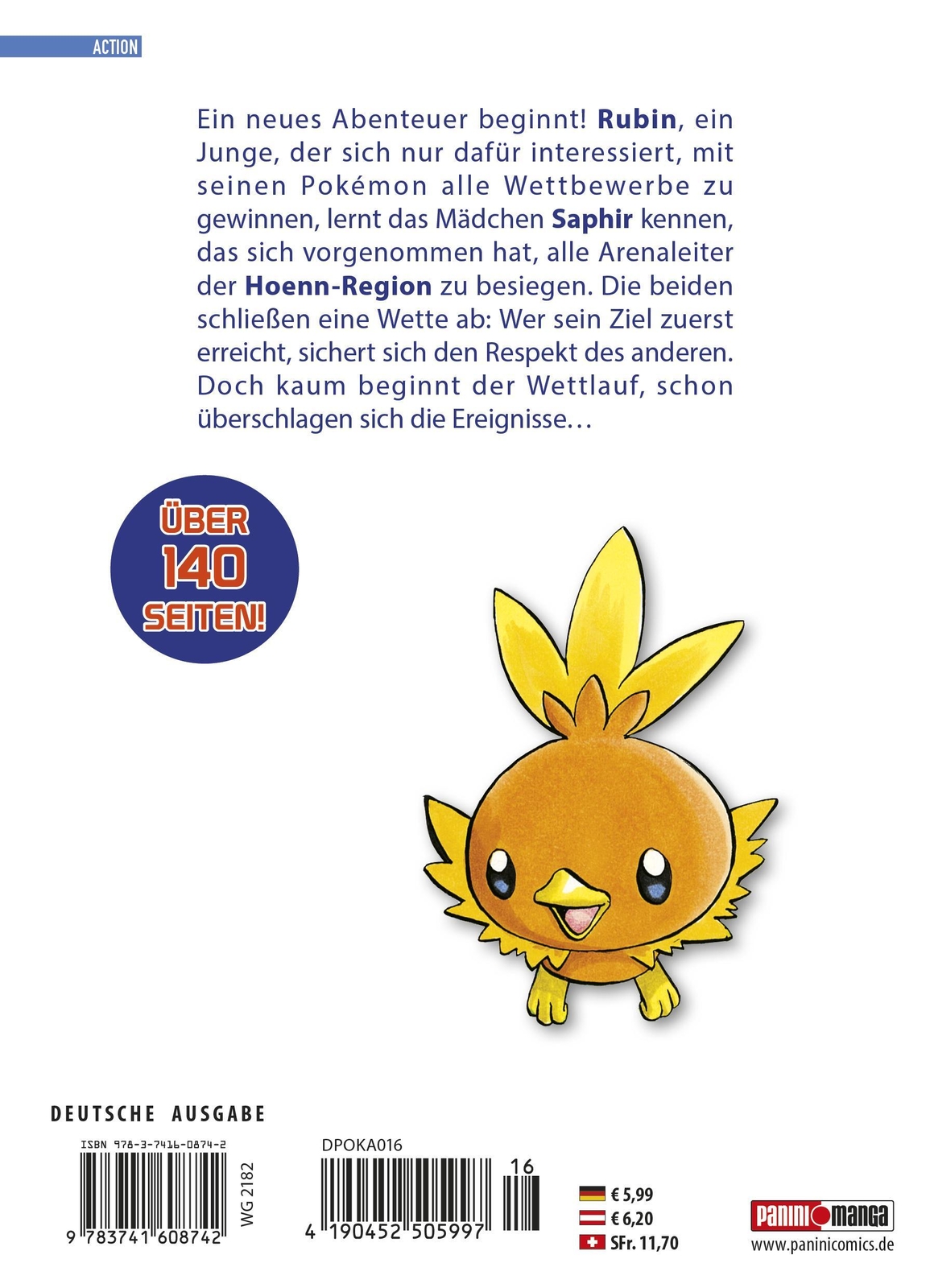 Thumbnail - Pokémon - Die Ersten Abenteuer | Bd. 16: Rubin Und Saphir | Kusaka (u.