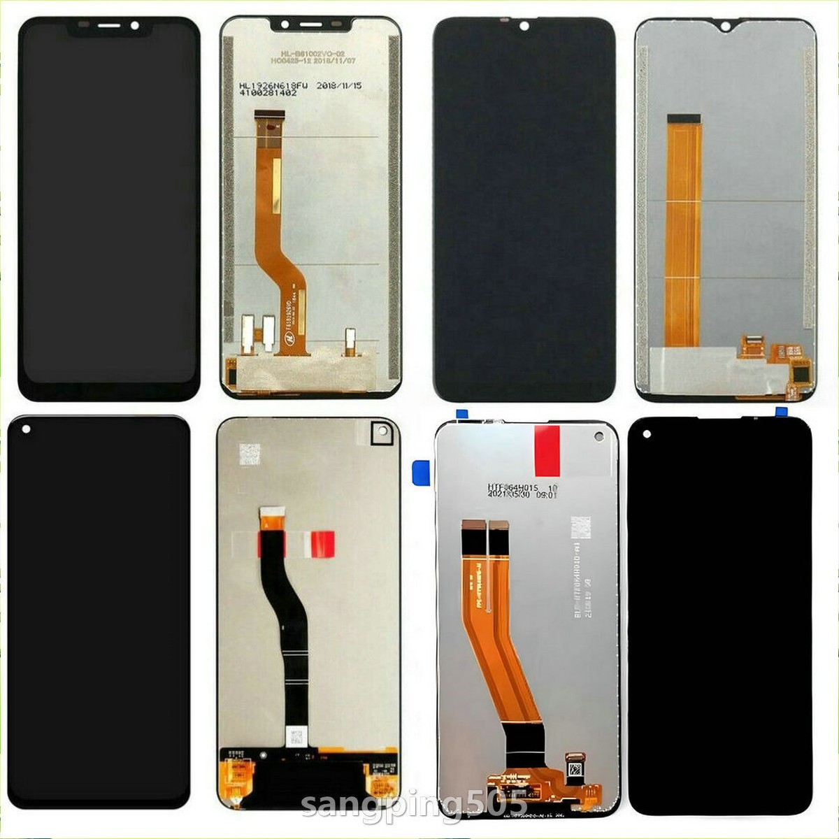 LCD Display Touch Screen Assembly For Oukitel C12 C15 C16