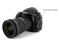 Replacement Rubber Nikon D800B Side Cover Repair Spare Part LC8088