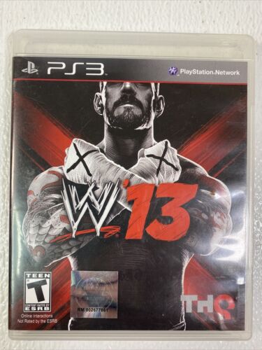 WW 13: (Sony PlayStation 3, 2013) Complete In Box W/ Manual Excellent Condition