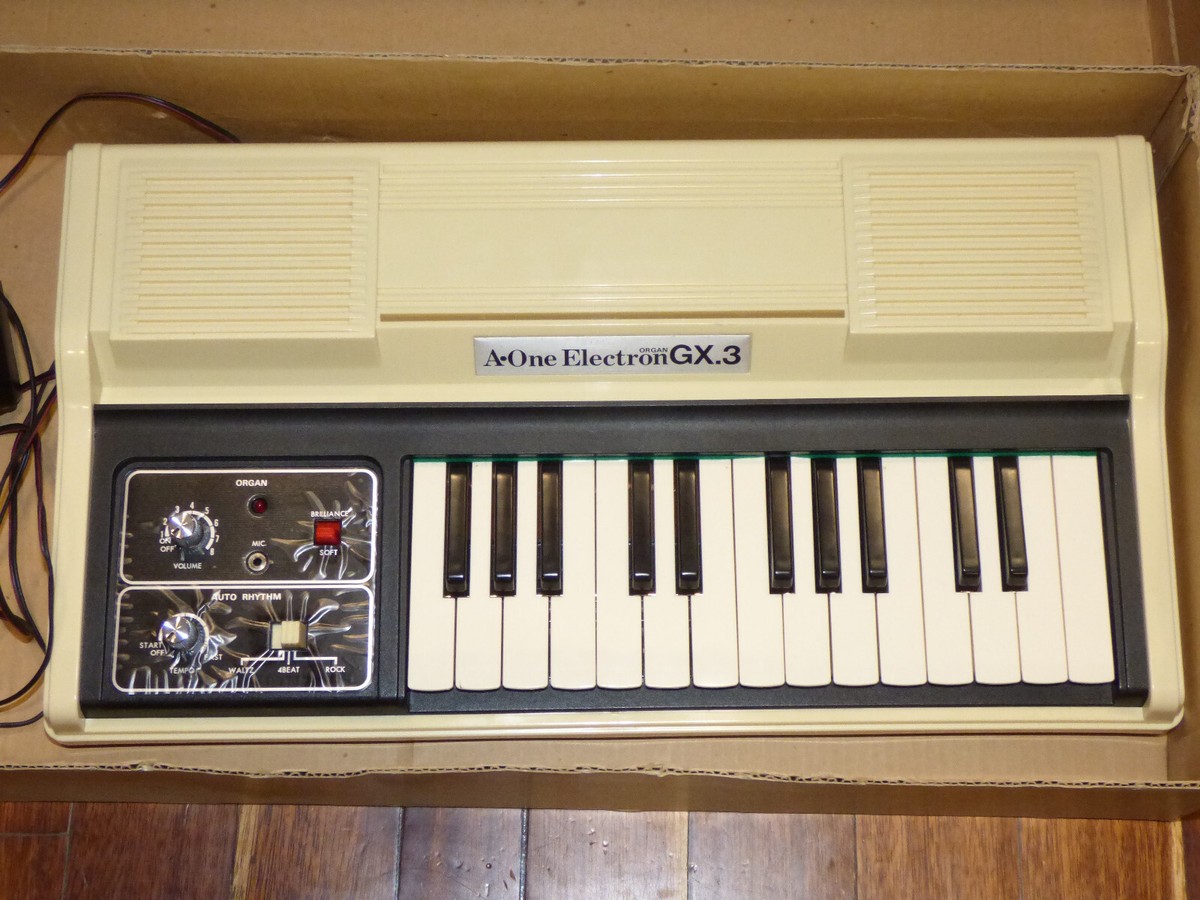 エーワンエレクトロン GX 元箱入り コンパクト電子オルガン レトロ ビンテージ s-l1200.jpg