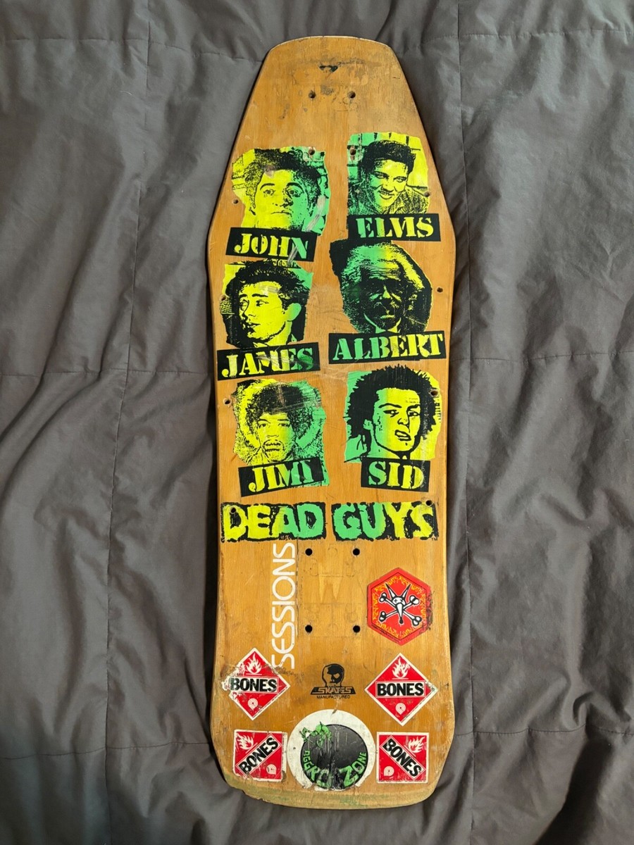 Skull Skates Dead Guys vintage 80s skateboard deck | eBay