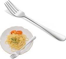 8-Piece 6.7'' Salad Forks Set,Durable Dishwasher Safe Stainless Steel Forks