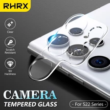 Tempered Glass Camera Lens Protector for Samsung S25 S24 S23 Plus S22 Ultra