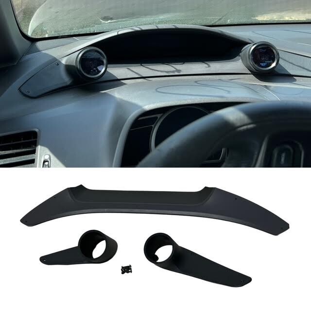 2006 2011 Honda Civic Cluster Speedometer 52mm Dual Gauge Pod Mount ABS