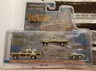 Greenlight 1972 Ford F100 1979 Wagon Queen Flatbed Diecast 1:64 VACATION 31040-A