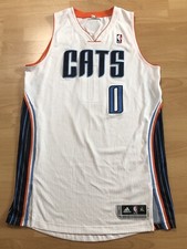 Charlotte Bobcats Bismack Biyombo Adidas Rev30 AUTHENTIC Basketball Jersey NBA L