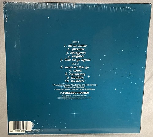 LP PARAMORE All We Know Is Falling (SILVER VINYL, 2022) NEW MINT SEALED - Picture 2 of 2