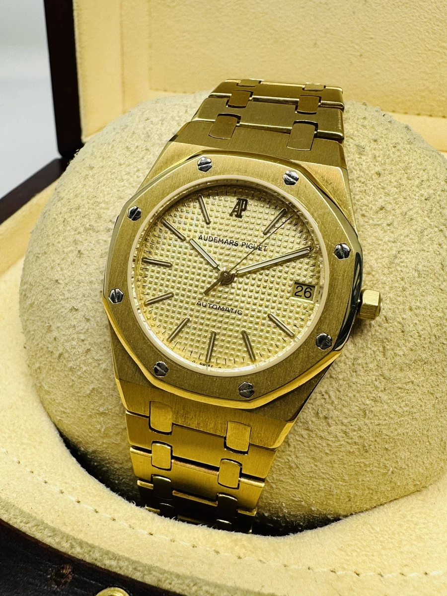 Royal oak yellow gold hot sale