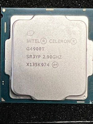Intel Celeron G4900T 2.9GHz LGA 1151 Dual Core Processor (CM8068403379312) USED