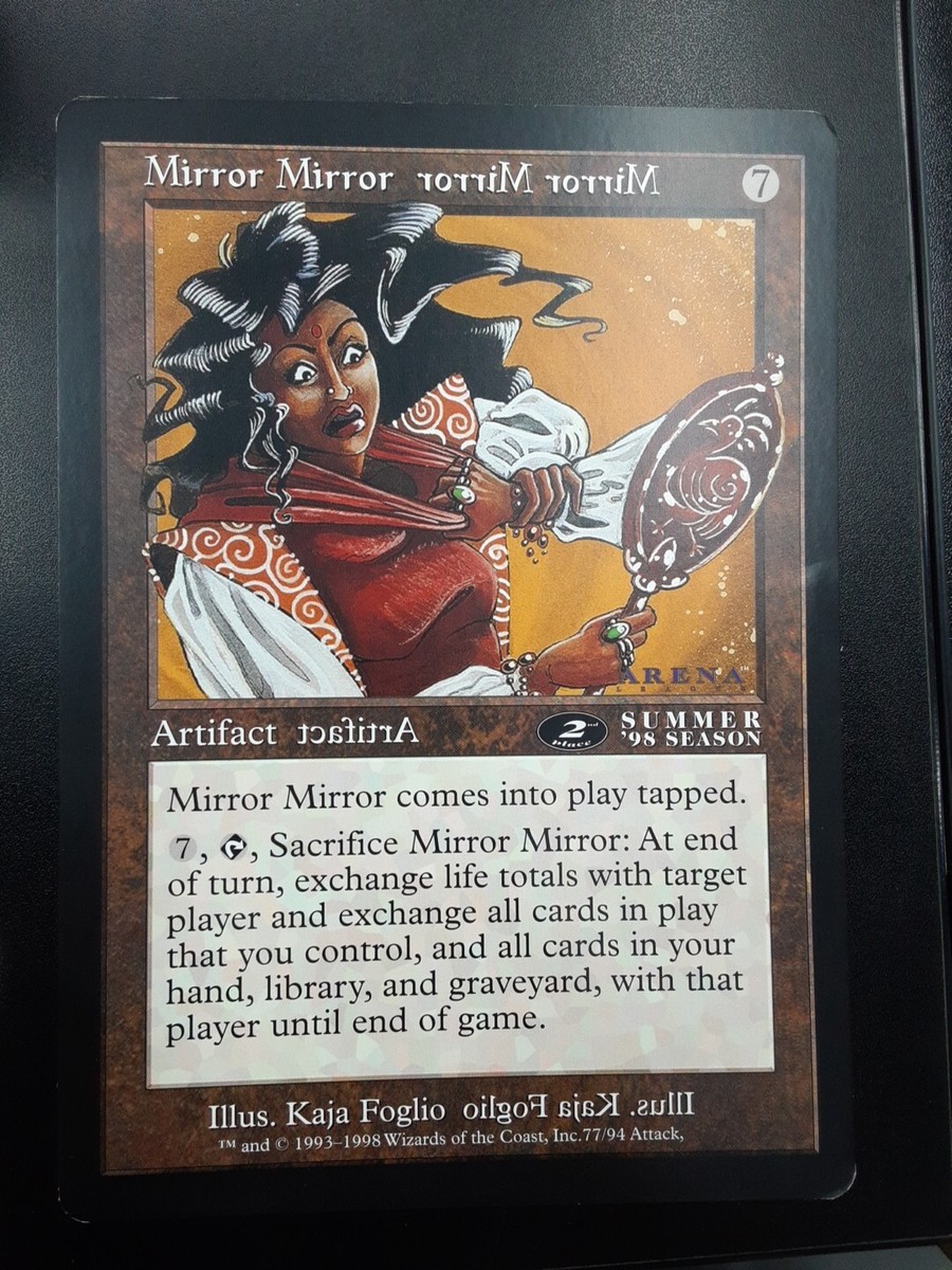 MTG Mirror Universe Harvest Season 2nd Place Arena Promo 6X9 Oversized HP A1W2 | eBay MTG Mirror Universe Harvest Season 2nd Place Arena Promo 6X9 Oversized HP A1W2 | eBay