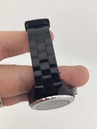 Adidas Unisex 35mm Watch Black Tone Black Dial Date Black Band Adh2081 - RUNS - Picture 12 of 18
