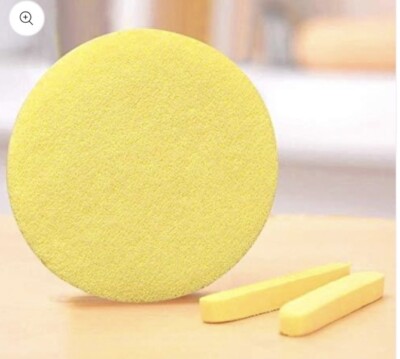 72 Pcs Facial Sponge Compressed Face Mask Remover Cleansing Sponge New FAST SHIP