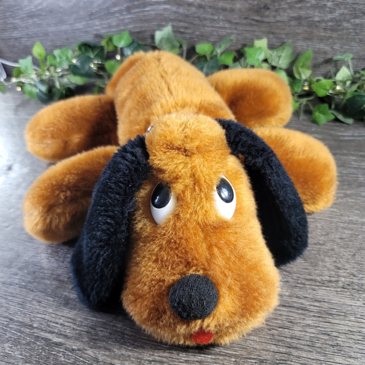 Vintage Brown Dog Stuffed Animal Vintage 1983 Hallmark Jingles