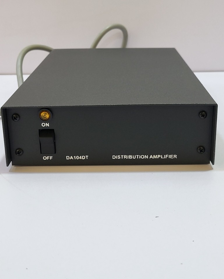 PELCO DA104DT VIDEO DISTRIBUTION AMPLIFIER(1 INPUT,4 OUTPUTS) 120VAC