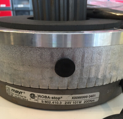 *NOS* 9/802.410.3-MAYR-ROBA-STOP BRAKE (24v 101w 200nm) FREE SHIPPING*