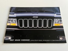 JEEP GRAND CHEROKEE Laredo Limited Overland 2.7 4.7 V8 French Spec Brochure 2002