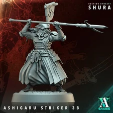 Ashigaru Striker by Archvillain Games | D&D | DnD | Print on Demand