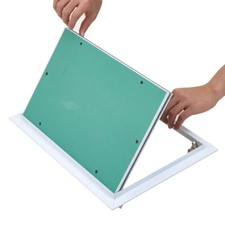 Plasterboard Aluminium Frame Access Panel Inspection Hatch with Detachable Door