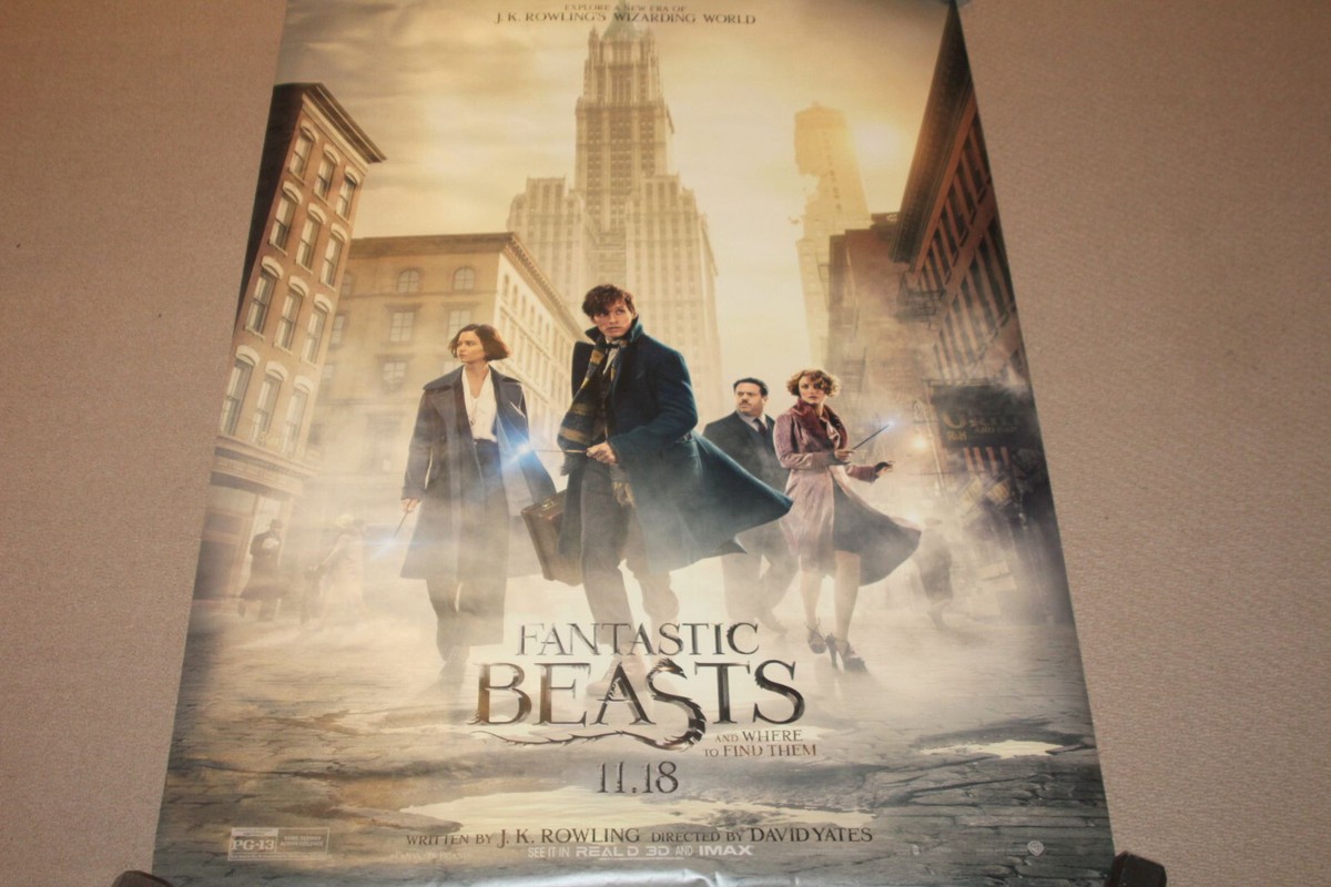 ポッターページ Fantastic Beasts - Double Sided 4' x 6