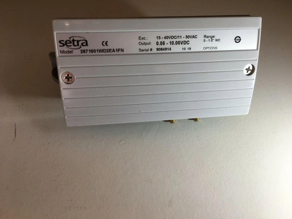 SETRA - MODEL 267-100IWD2EA1FN PRESSURE TRADUCER SENSE - Image 2 of 4