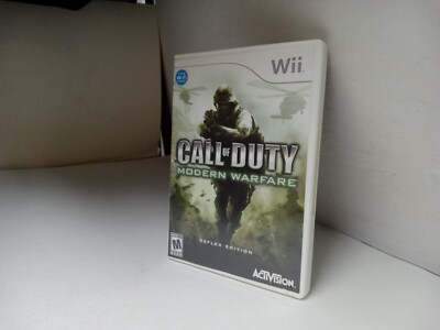 Call of Duty: Modern Warfare game Nintendo Wii CIB Complete V/GOOD #T13