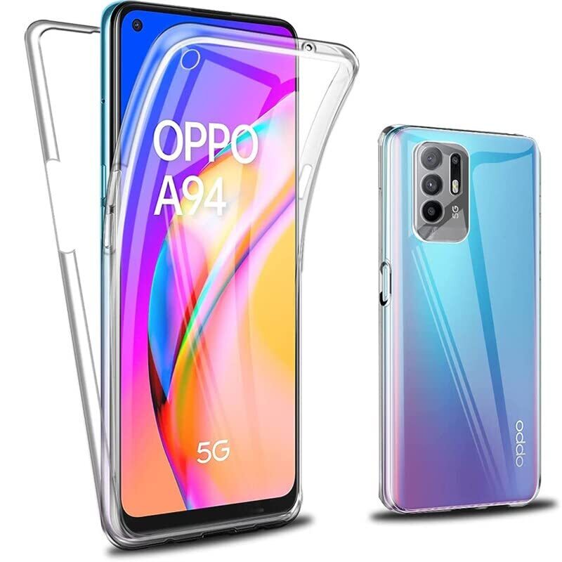 MOJIA Trasparente Custodia per OPPO A94 5G / Reno 5Z 5G (Reno5 Z 5G), (z7p)