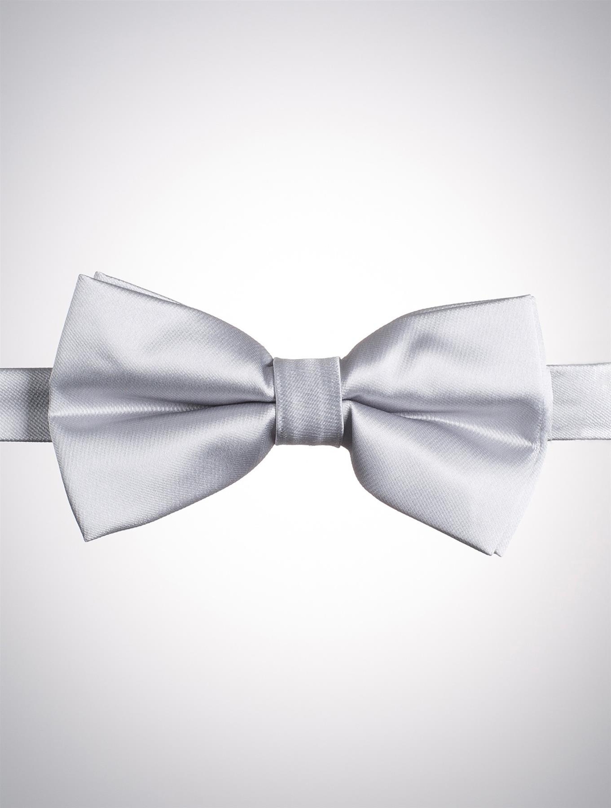Boys Silver Banded Dickie Bow Tie Wedding Prom Page Boy Dickie Bows