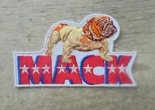 Mack Trucks Bulldog Truck Trucking Iron-On Embroidered Patch -Neat